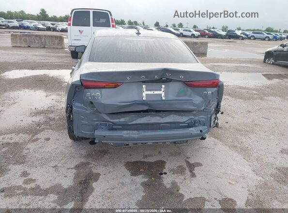 7JRL12TZ6NG174560 2022 VOLVO S60 Gray წინა ხედი