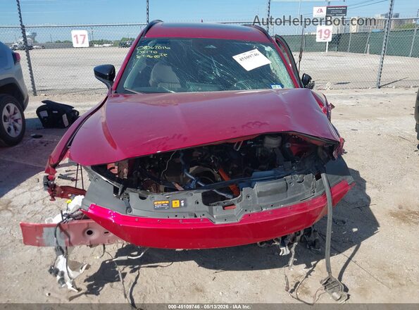 7MMVAADW0SN135170 2025 MAZDA CX-50 HYBRID Red ხელსაწყოთა პანელის ხედი
