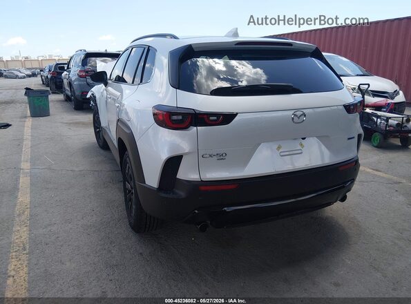 7MMVAADW0TN162273 2026 MAZDA CX-50 HYBRID White Հետևի ձախ