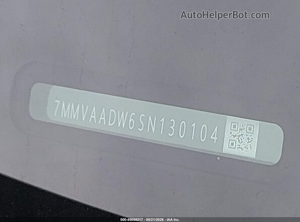 7MMVAADW6SN130104 2025 MAZDA CX-50 HYBRID Gray ძრავის განყოფილების ხედი