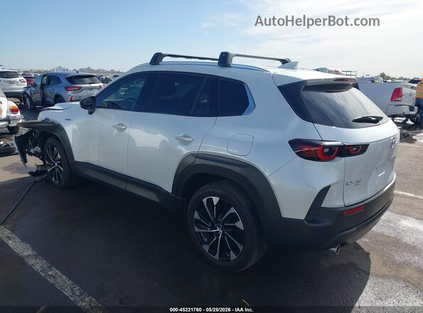 7MMVAAEW2SN130177 2025 MAZDA CX-50 HYBRID White Rear left
