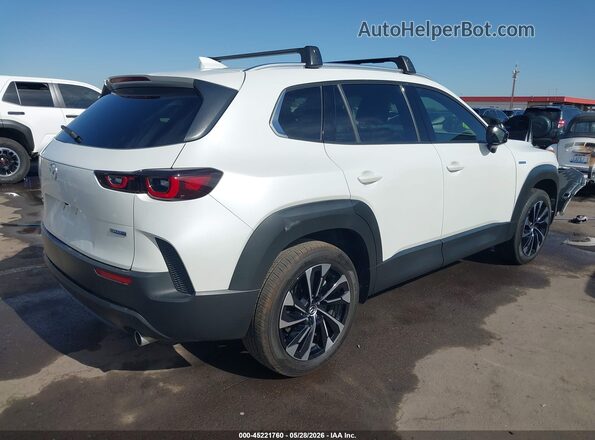 7MMVAAEW2SN130177 2025 MAZDA CX-50 HYBRID White Rear right