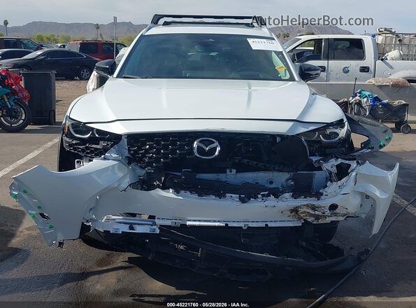 7MMVAAEW2SN130177 2025 MAZDA CX-50 HYBRID White Front view