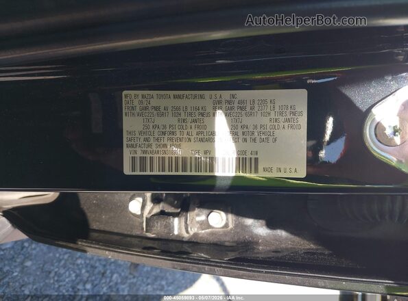 7MMVABAM1SN318991 2025 MAZDA CX-5 Black Widok komory silnika