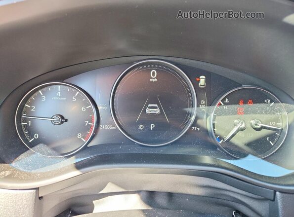 7MMVABAM9RN219720 2024 MAZDA CX-5 Red Սարքավորումների վահանակի տեսք