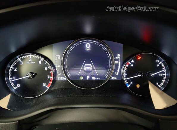 7MMVABBL7TN459667 2026 MAZDA CX-5 Blue Вид щитка приладів