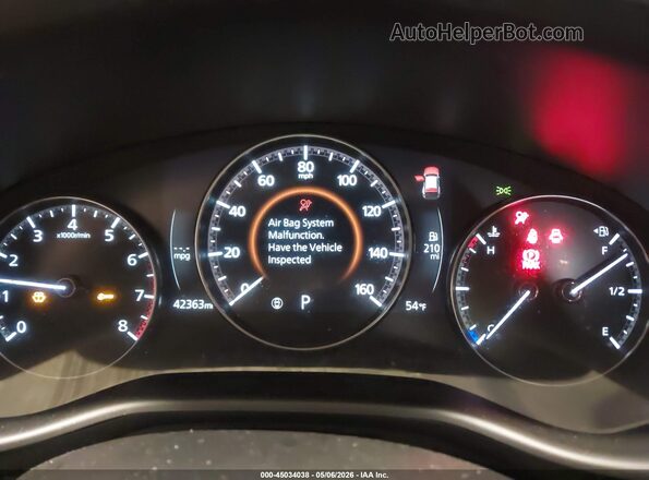 7MMVABBM0RN201654 2024 MAZDA CX-5 Gray უკანა სავარძლების ხედი