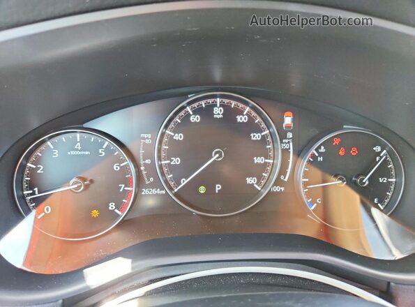 7MMVABBM4SN372610 2025 MAZDA CX-5 Gray Vista del cuadro de instrumentos