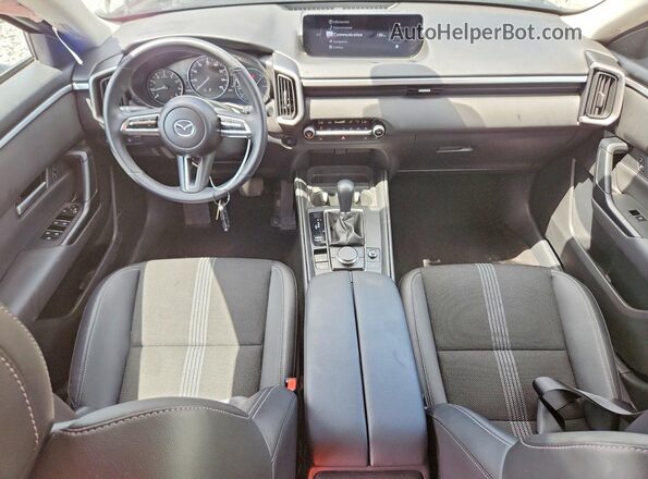 7MMVABBM4SN372610 2025 MAZDA CX-5 Gray Vista del salpicadero