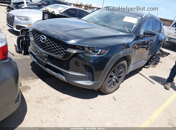 7MMVABBM6SN338393 2025 MAZDA CX-5 Black Առջևի ձախ երեք քառորդ տեսարան