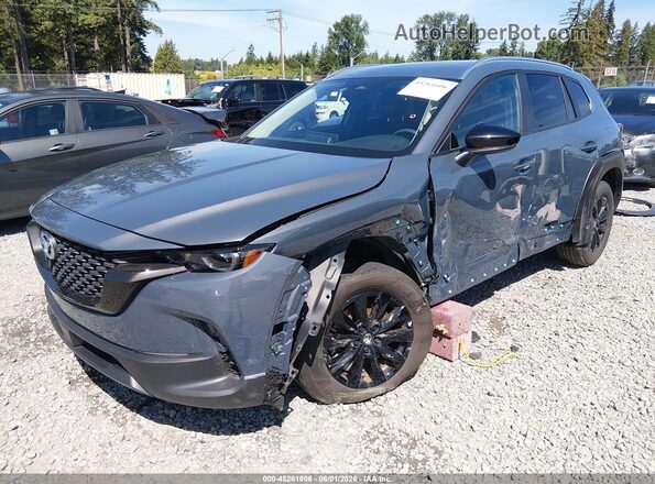 7MMVABBM6SN375878 2025 MAZDA CX-5 Серый Передняя левая четверть
