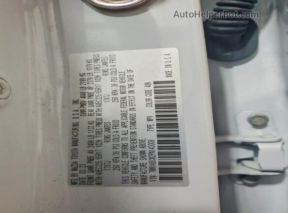 7MMVABCM2PN143008 2023 MAZDA CX-5 White 
