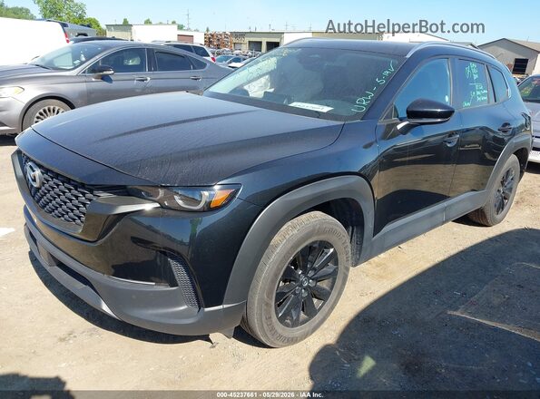 7MMVABDM0SN330321 2025 MAZDA CX-5 Black წინა მარცხენა ხედი სამი მეოთხედიდან