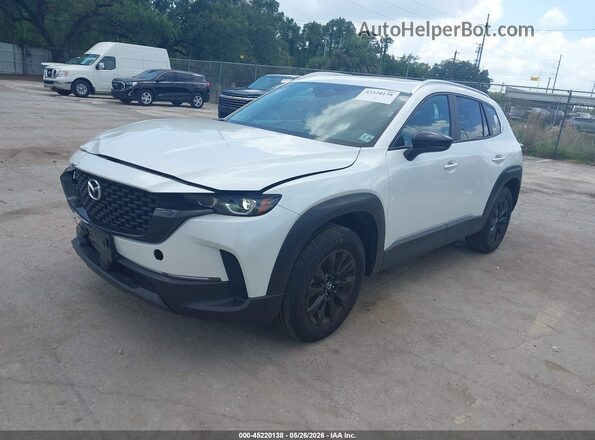 7MMVABDM2SN368066 2025 MAZDA CX-5 White წინა მარცხენა ხედი სამი მეოთხედიდან