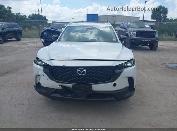 7MMVABDM2SN368066 2025 MAZDA CX-5 White უკანა სალონის ხედი