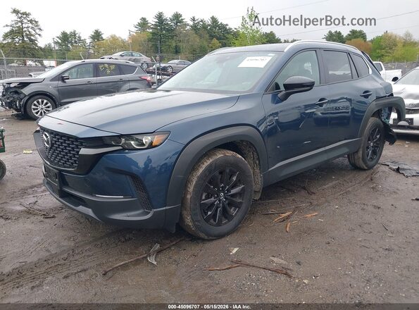 7MMVABDM5RN202568 2024 MAZDA CX-5 Blue წინა მარცხენა ხედი სამი მეოთხედიდან