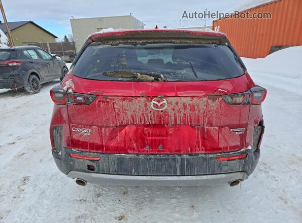 7MMVABDY9SN323760 2025 MAZDA CX-5 Red Widok z tyłu