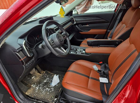 7MMVABDY9SN323760 2025 MAZDA CX-5 Red Widok wnętrza z przodu