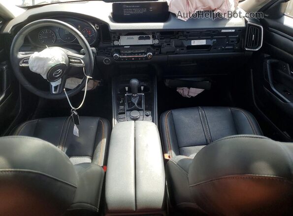 7MMVABEM8RN231030 2024 MAZDA CX-5 White Առջևի վահանակի տեսք