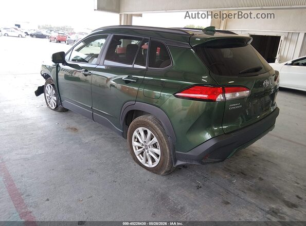 7MUBAABG6RV091202 2024 TOYOTA COROLLA CROSS Green Задня ліва чверть