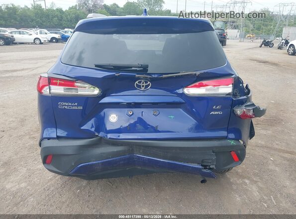 7MUCAABG6NV024503 2022 TOYOTA COROLLA CROSS Blue 