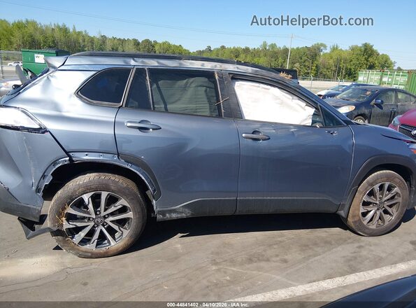 7MUDAAAG1SV146087 2025 TOYOTA COROLLA CROSS Blue Rear interior view