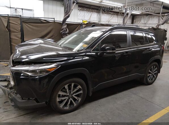 7MUDAAAG2SV134675 2025 TOYOTA COROLLA CROSS Black სალონის 360-გრადუსიანი ხედი