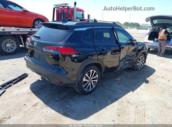 7MUDAAAG6PV045649 2023 TOYOTA COROLLA CROSS Black Trasero derecho
