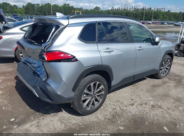 7MUDAAAG9PV062235 2023 TOYOTA COROLLA CROSS Silver Հետևի աջ