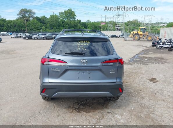 7MUDAABG8SV142018 2025 TOYOTA COROLLA CROSS Blue 