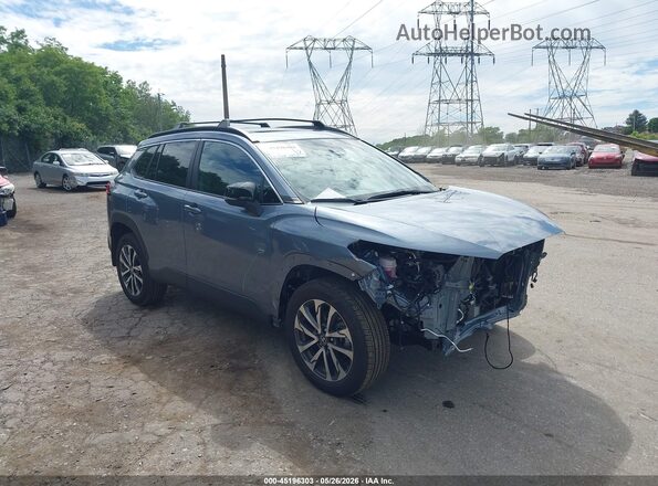 7MUDAABG8SV142018 2025 TOYOTA COROLLA CROSS Blue 