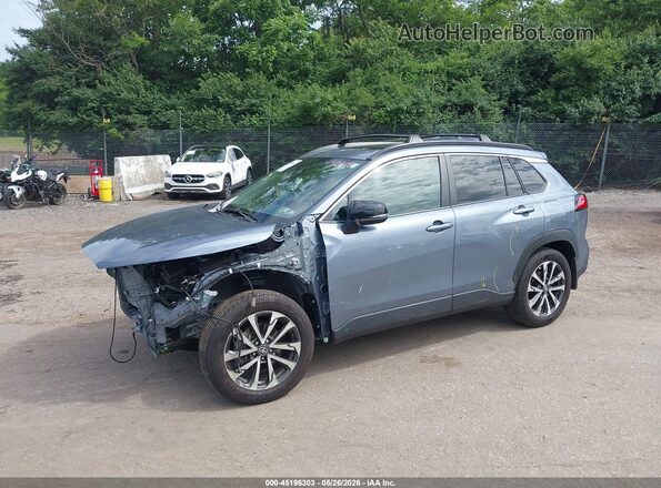 7MUDAABG8SV142018 2025 TOYOTA COROLLA CROSS Blue 