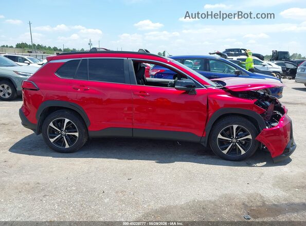 7MUFBABG0SV089529 2025 TOYOTA COROLLA CROSS HYBRID Red Widok wnętrza 360 stopni