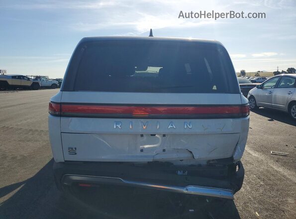 7PDSGABA6RN036431 2024 RIVIAN R1S White Rear view