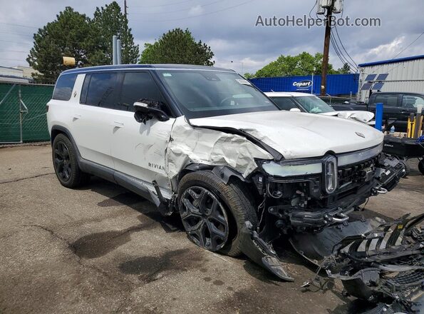 7PDSGCBAXRN031597 2024 RIVIAN R1S White Передня права чверть