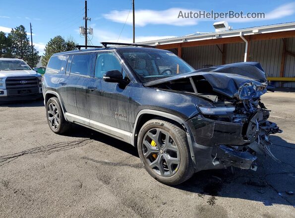 7PDSGCBP4SN065741 2025 RIVIAN R1S Black Передня права чверть