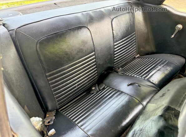 7R01T131464 1967 FORD MUSTANG Black Vista trasera
