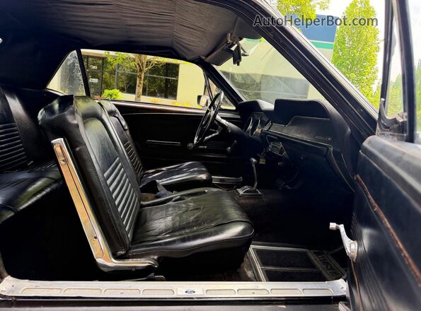 7R01T131464 1967 FORD MUSTANG Black Vista frontal