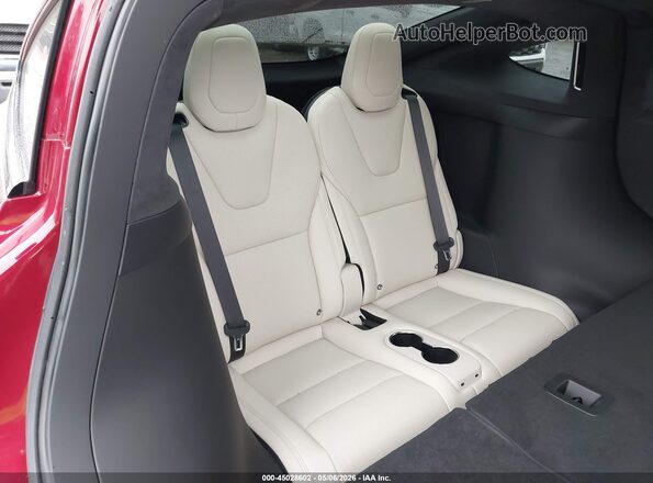 7SAXCAE52SF469744 2025 TESLA MODEL X Red 