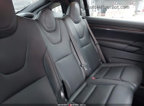 7SAXCAE58NF345756 2022 TESLA MODEL X White VIN կոդի պիտակի տեսք