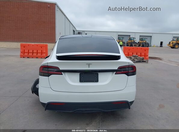 7SAXCAE58NF345756 2022 TESLA MODEL X White 