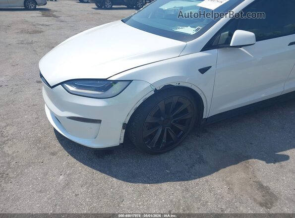 7SAXCBE52PF373142 2023 TESLA MODEL X White წინა ხედი