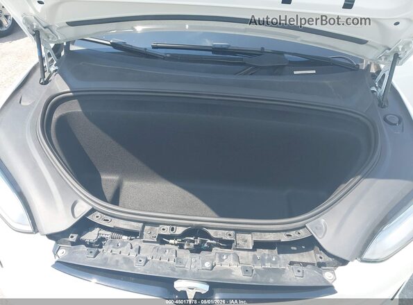 7SAXCBE52PF373142 2023 TESLA MODEL X White უკანა ხედი