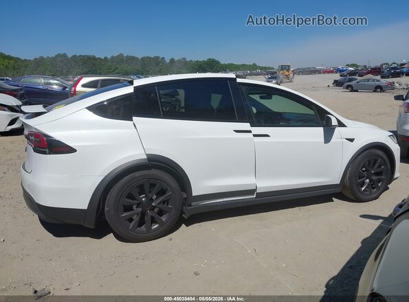 7SAXCBE54SF466950 2025 TESLA MODEL X White Вид щитка приладів