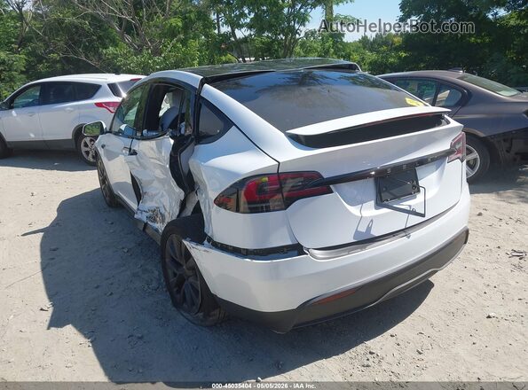 7SAXCBE54SF466950 2025 TESLA MODEL X White Задня ліва чверть