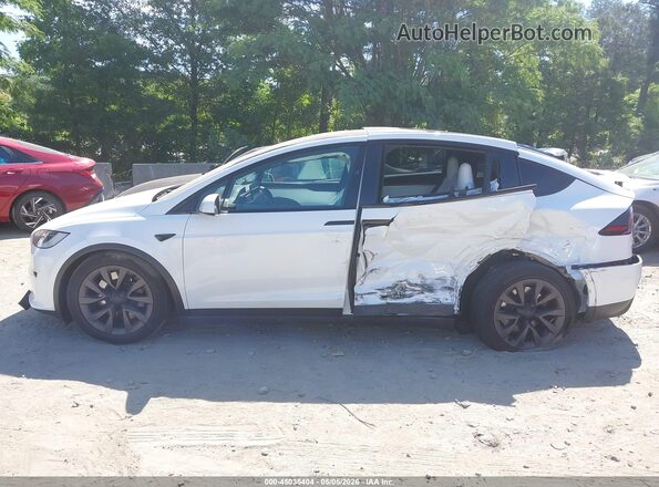 7SAXCBE54SF466950 2025 TESLA MODEL X White Вид задньої частини салону
