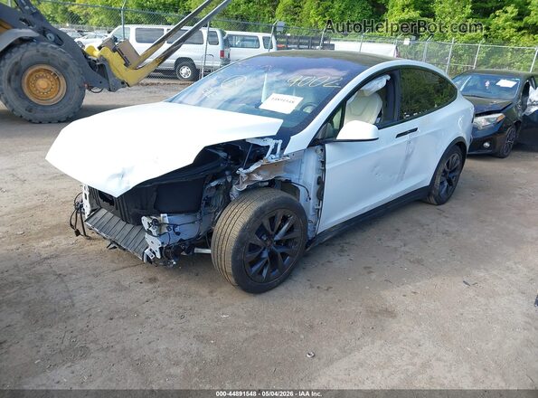 7SAXCBE55SF469002 2025 TESLA MODEL X White Przód lewy