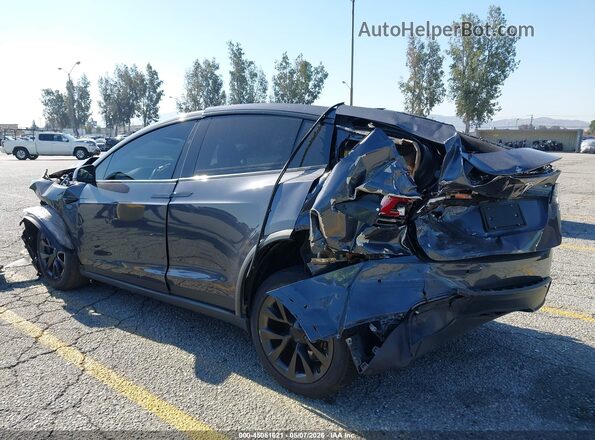 7SAXCBE56NF334115 2022 TESLA MODEL X Gray Tył lewy