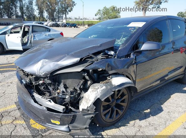 7SAXCBE56NF334115 2022 TESLA MODEL X Gray Widok z przodu
