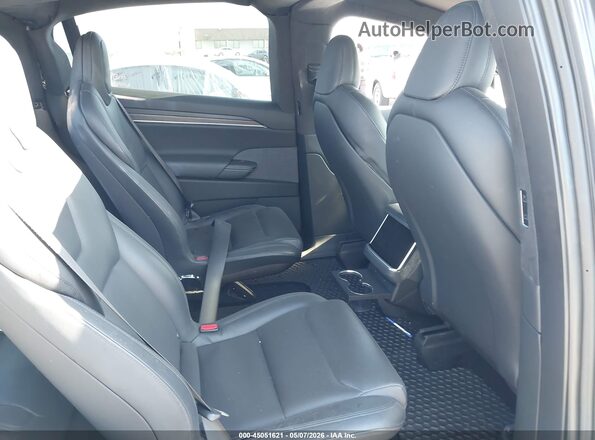 7SAXCBE56NF334115 2022 TESLA MODEL X Gray Widok naklejki z numerem VIN